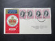 Quantas 2 Sonderbelege  1953 Coronation Elizabeth Rückseitig Weitere Marken Und Stempel Colony Of Singapore / Long Live - Malayan Postal Union