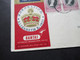 Quantas 2 Sonderbelege  1953 Coronation Elizabeth Rückseitig Weitere Marken Und Stempel Colony Of Singapore / Long Live - Malayan Postal Union