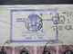 Delcampe - Quantas 2 Sonderbelege  1953 Coronation Elizabeth Rückseitig Weitere Marken Und Stempel Colony Of Singapore / Long Live - Malayan Postal Union