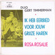 * 7" *  GERT TIMMERMAN - IK HEB EERBIED VOOR JOUW GRIJZE HAREN (Holland 1963) - Altri - Fiamminga