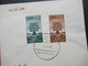 Libanon / Lebanon / Liban 1960 World Refugee Year 2x FDC 1x Marken Mit Aufdruck !! Blanko Belege - Liban