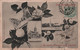 CPA De Mourmelon Je Vous Envoie Ces Fleurs - Carte Multivues - Librairie Militaire Guérin - Oblitéré En 1907 - Mourmelon Le Grand