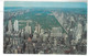 BR471 New York City Panorama Viaggiata 1950 Verso Roma - Multi-vues, Vues Panoramiques