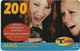 Greenland - Tusass - 2 Girls With Mobile, GSM Refill, 200kr. Exp. 03.01.2010, Used - Groenland