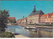 EMDEN - Am Delft Mit Rathaus, Fahrgastschiff - Emden