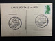 CP CUGNAUX TP LIBERTE 1,90 ROULETTE OBL.5 OCTOBRE 1986 31 CUGNAUX 2E EXPOSITION NATIONALE SUR LE CODE POSTAL - Codice Postale