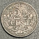 1929 Netherland 2,5 Cents - 2.5 Centavos