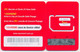 PANAMA +MOVIL GSM (SIM) CARD RED MINT UNUSED - Panama