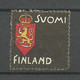 FINLAND FINNLAND 1900 Wappe Trauermarke (*) - Neufs