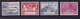 HONG KONG 1949, "75th. Anniversary Of U.P.U.", Serie Mint, Very Light Trace Of Hinge - 1941-45 Japanese Occupation