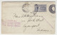 US Postal Stationery Letter Cover Posted 1918 Uprated B220920 - 1901-20