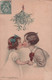 CPA - Illustrateur Bompard - Deux Enfants Qui S'embrassent Sous Le Gui - Carte Italienne - Bompard, S.