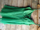 Robe  Verte Vintage Nylon à Detourner - Andere & Zonder Classificatie