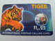 NETHERLANDS  HFL 25 ,- TIGER/TIGRE    / OLDER CARD    PREPAID  Nice Used  ** 11186** - Cartes GSM, Prépayées Et Recharges