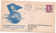 1945 - ENVELOPPE 1er PREMIER VOL / FIRST COMMERCIAL LAND PLANE FLIGHT OVERSEAS - POSTE AERIENNE / AVION / AVIATION - Luftpost