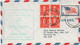 1958 - ENVELOPPE FIRST NONSTOP PASSENGER SERVICE HARTFORD CONNECTICUT To DETROIT - POSTE AERIENNE / AVION / AVIATION - 2c. 1941-1960 Lettres