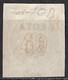 Greece 1900 Overprints On Large Hermes Head 50 L / 40 L Grey Flesh Narrow Spaced "0"  Vl. 147 - Oblitérés