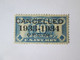United States Cancelled 1933-1934 Playing Cards Tax Revenue Stamp 10 Cents - Steuermarken
