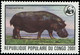 Delcampe - Congo 1978 MiNr. 630 - 635 Kongo-Brazzaville WWF Animals Chimp Okapi Rhino Hippo 6v MNH** 35.00 € - Chimpanzés