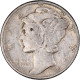 Monnaie, États-Unis, Barber Dime, 1945, Philadelphie, TTB, Argent, KM:140 - 1916-1945: Mercury (kwik)