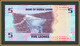 Sierra Leone 5 Leone 2022 P-36 UNC New! - Sierra Leone