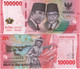 Delcampe - INDONESIA       Set 1000 → 100,000 Rupiah      P-W162 → P-W168       2022/2022   UNC - Indonesië