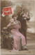 Delcampe - 22-9-2972-  Lot 12 Cartes Couples, Femmes, Hommes éditeur REX - Koppels