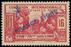* INDE 172 : 16ca. Rose Carminé, Surcharge FRANCE LIBRE, TB. Br - Other & Unclassified