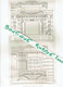 Delcampe - 9 GRAVURES PLANS 1913 PARIS 8° THEATRE DES CHAMPS ELYSEES 15 AVENUE MONTAIGNE ARCHITECTES PERRET BOURDELLE VAN DE VELDE - Paris