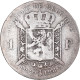 Monnaie, Belgique, Leopold II, Franc, 1880, Bruxelles, TB, Argent, KM:38 - 1 Franc