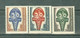 POLYNESIE FRANCAISE - TIMBRES-TAXE N°1* à 3* MH Trace De Charnière. Masques. - Postage Due