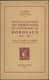 H. Lorne, Monographie De TP De L'Emission De Bordeaux, 1951, R Et TB - Unclassified