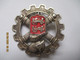 Insigne Militaria  Cours Ta Chance Lion , 29 Eme Bataillon Chars , Cheron Royer Rue Des Archives - France