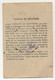 ESPAGNE - Compania De Los Ferrocarriles Madrid Zaragossa Alicante - Tarjeta De Identidad 1936/1937 - Documents Historiques