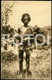 OLD  POSTCARD CORREIO MAIL MAN ETHNIC TIMOR LESTE ASIA POSTAL CARTE POSTALE - Timor Oriental