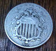 US 1867 , 5 Cent Shield , Perfect.,gomaa - 1866-83: Shield