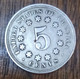 US 1867 , 5 Cent Shield , Perfect.,gomaa - 1866-83: Escudo