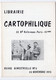 LIBRAIRIE CARTOPHILIQUE - Revue Bimestrielle N° 2 - Voir Sommaire - Französisch