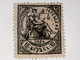 Spain Stamp 1874, Allegory Justice, 10 Peseta, Used, Scott#210, Cat > £1500 - Usati