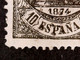 Delcampe - Spain Stamp 1874, Allegory Justice, 10 Peseta, Used, Scott#210, Cat > £1500 - Usados