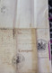 INDIA  QV ERA INDIGO FACTORY SALE DEED WITH STAMP PAPER VAL Rs,6000 - 1854 East India Company Administration