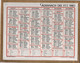 Almanach Des PTT/Petit Calendrier Mural Recto-Verso/ Oberthur 93/ 1980 Année Bissextile/1980             CAL496 - Kleinformat : 1971-80