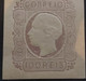 Stamp Portugal, 1864, King Luis I, Embossed 100R, MNH With Gum, Rare, High CV - Unused Stamps