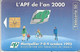 CARTE-PUCE-PRIVEE-PUBLIC-50U-GEMA-09/93-En749-APF AN 2000-V° N° Série B38105002-R°Glacé-Utilisé-TBE-Exite 2 Séries  5001 - 50 Unità  