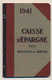MARSEILLE - Calendrier De Poche Caisse D'Epargne Des Bouches Du Rhône - 1941 - 8 Cm X 11,8 Cm - Small : 1941-60