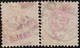 Heimat OW Engelberg  Poststempel Auf Telegraphen-Marke 10 + 25 Rp. Zu#14+15 - Telegraafzegels