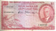 EAST CARIBBEAN TERRITORIES $1 RED  KGVI FRONT SHIP MOTIF BACK DATED 28-11-1950 VF SIGN1 P1a READ DESCRIPTION!! - Autres - Amérique