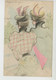 Illustrateur HENRI BOUTET  - MODE - PARIS - Jolie Carte Fantaisie Femmes élégantes Avec Chapeau - Boutet