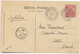 Senado E Intendencia, 1908 Brazilian Postcard From Edith Sykes-Wright - Recife