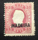 Portugal, MADEIRA, *Hinged, Unused Stamp, Without Gum « D. Luís Fita Direita », 25 R., 1871 -1876 - Nuovi